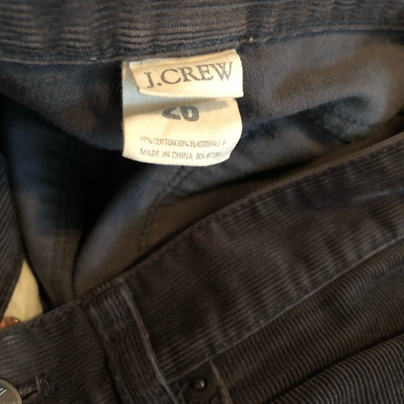 SOLD J Crew toothpick corduroys gray 26 PT - Picture 5 of 5